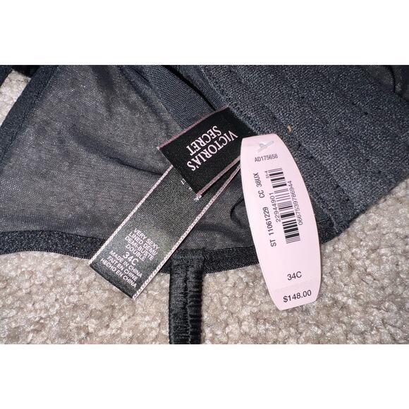 NWT Victoria's Secret $148 Designer Collection Very Sexy Lined Demi Sz 34C - Picture 7 of 10